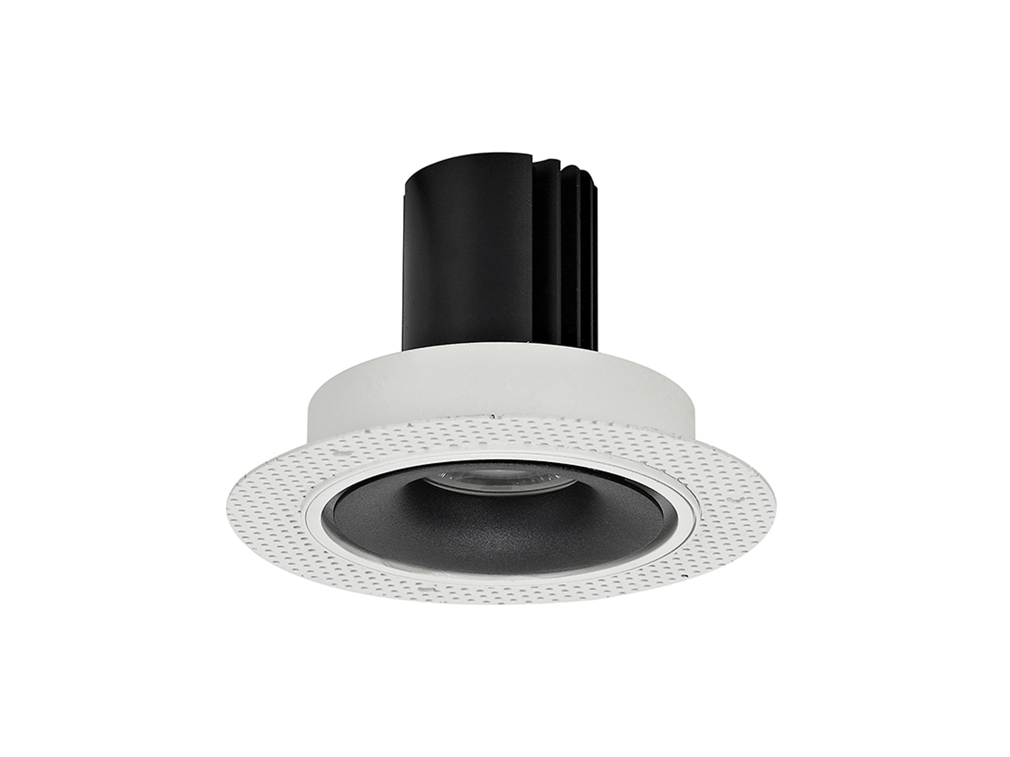 DM202171  Bolor T 12 Tridonic Powered 12W 2700K 1200lm 12° CRI>90 LED Engine White/Black Trimless Fixed Recessed Spotlight; IP20